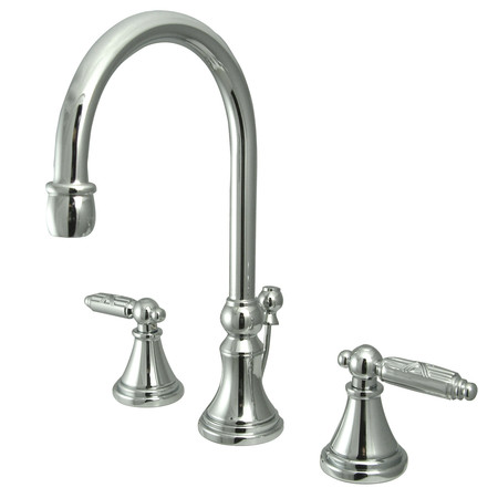 FAUCETURE 8" Widespread Bathroom Faucet, Polished Chrome FS2981GL